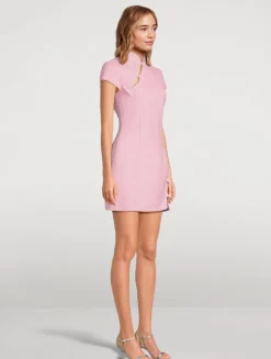 Ada Sequin Tweed Mini Dress