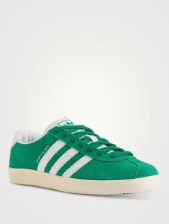 adidas Originals x Sporty & Rich Blanc Suede Sneakers