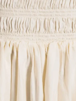 Alessia Smocked Midi Dress