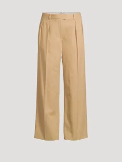 Alfidis Cotton And Cashmere Pants