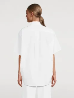 Amy Embroidered Poplin Shirt
