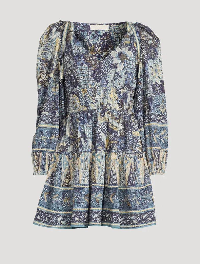 Anika Printed Mini Dress