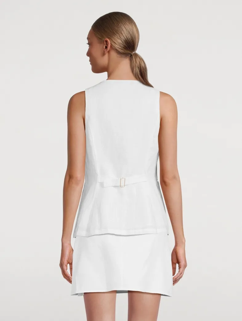 Aspen Linen Vest