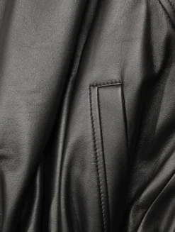 Balloon Leather Jacket