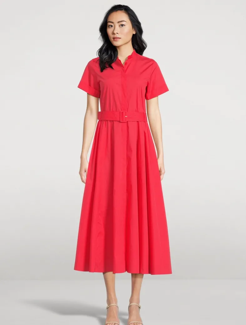 Belted Shirt Dress