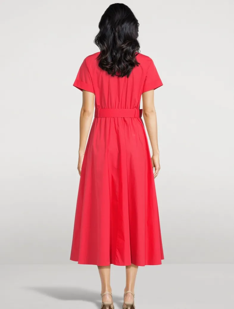 Belted Shirt Dress