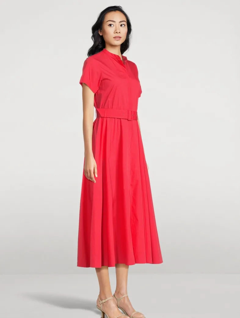 Belted Shirt Dress