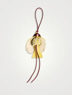 Bird Leather Bag Charm