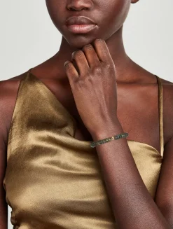 Bohème 14K Gold Labradorite Rondelle Beaded Bracelet