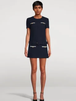 Bouclé Mini Dress