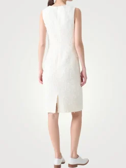 Bouclé Sheath Dress