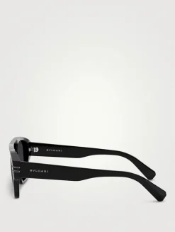 B.zero1 Aviator Sunglasses