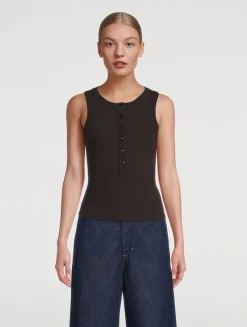Caralyn Ribbed Tank Top