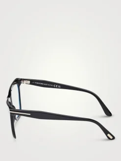 Cat Eye Optical Glasses With Blue Block Lenses