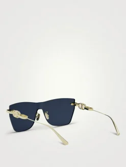 CD Chain M3U Butterfly Sunglasses