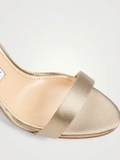 Chaos Satin Sandals