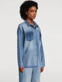 Charlotte Oversized Denim Shirt