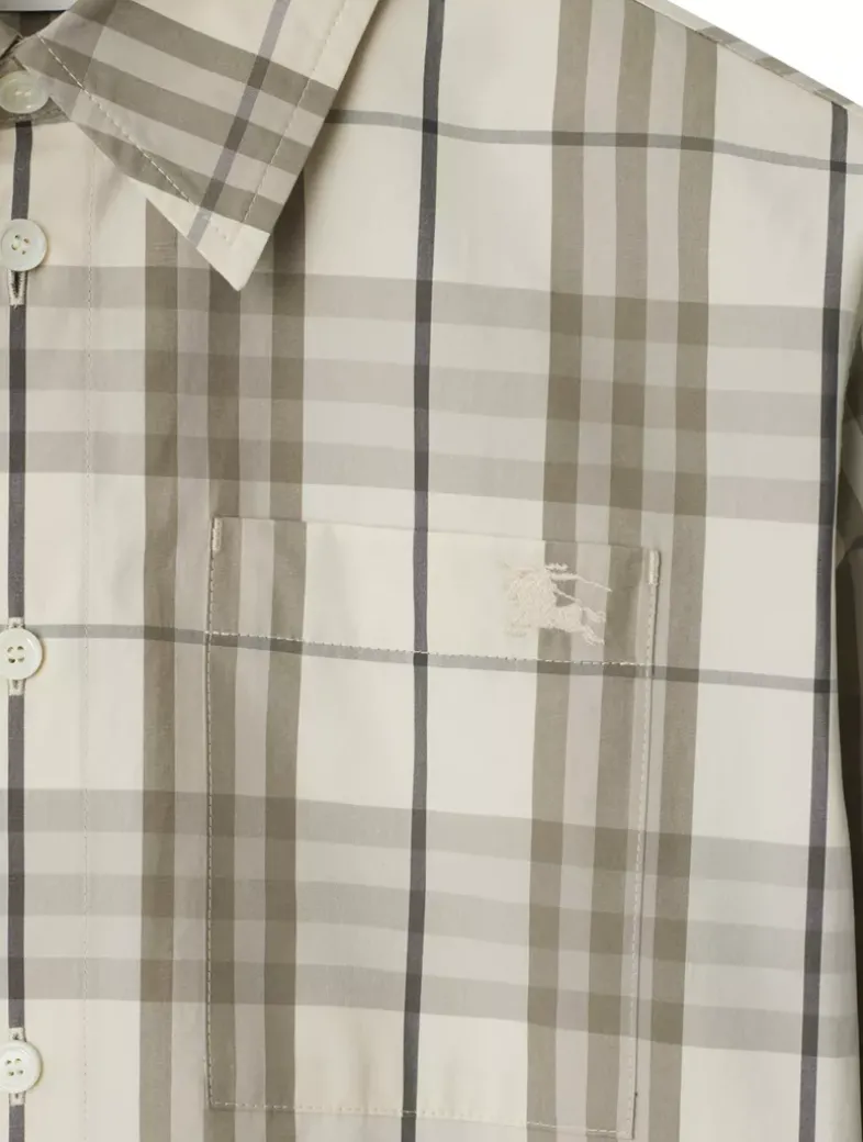 Check Cotton Shirt