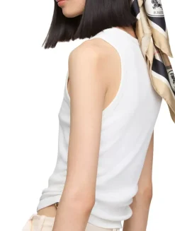 Check Silk Scarf