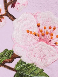 Cherry Blossom Threadwork Cardigan