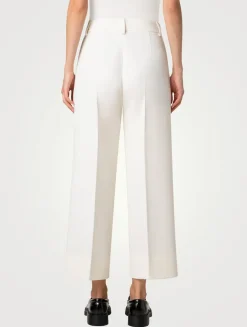 Chiaro Straight-Leg Wool Trousers