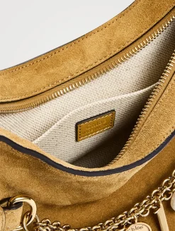 Chloé Charms Suede Shoulder Bag