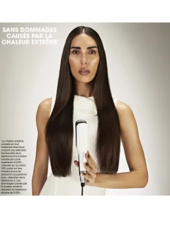 Chronos Max Wide-Plate Hair Straightener - White