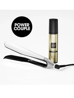 Chronos Max Wide-Plate Hair Straightener - White