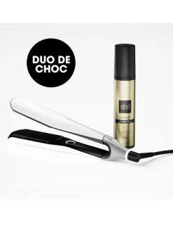 Chronos Max Wide-Plate Hair Straightener - White