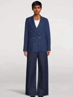COH x Argent Chelsea Double-Breasted Blazer