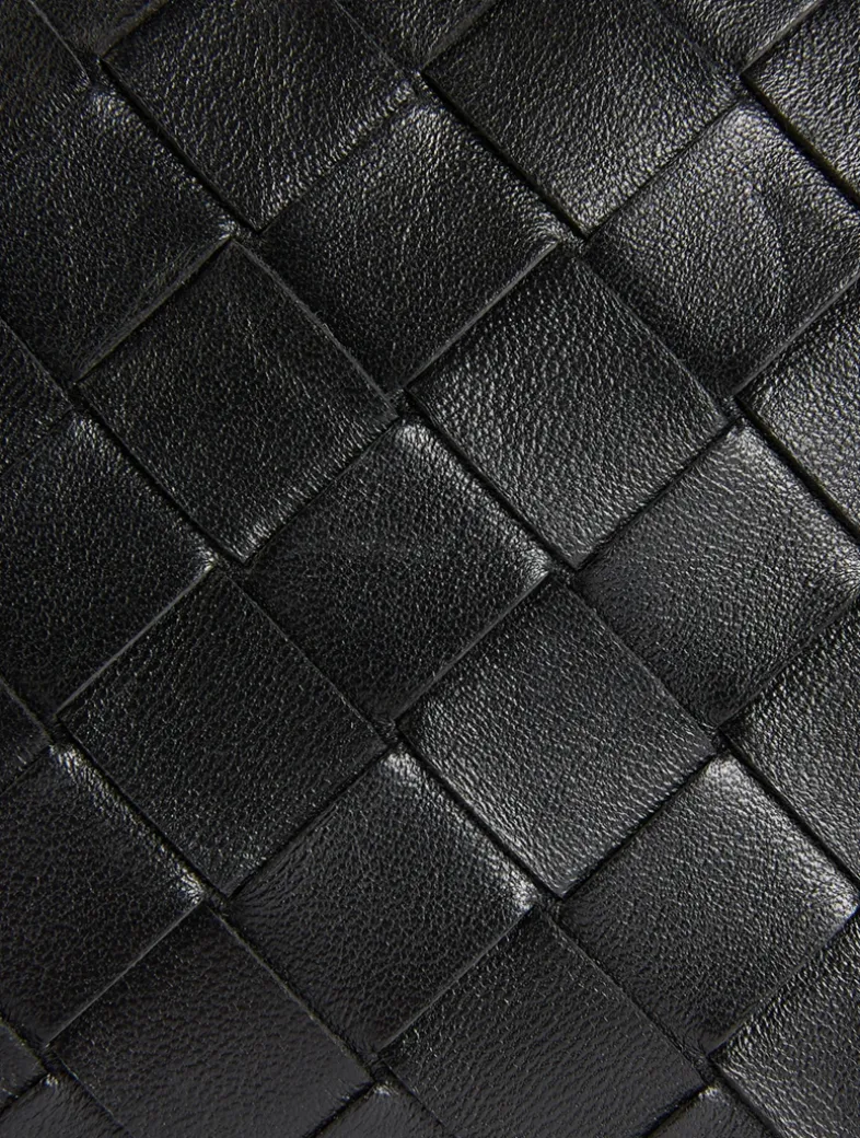 Concert Intrecciato Leather Crossbody Bag