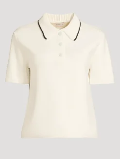 Cotton Knit Polo Shirt