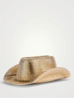 Cowboy Hat Cheyenne Crystal Clutch