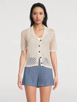 Crochet Camp Shirt