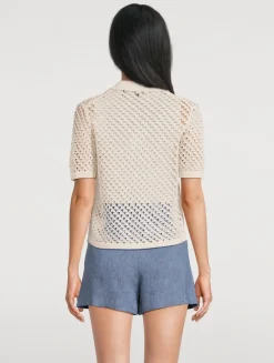 Crochet Camp Shirt