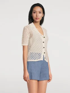 Crochet Camp Shirt