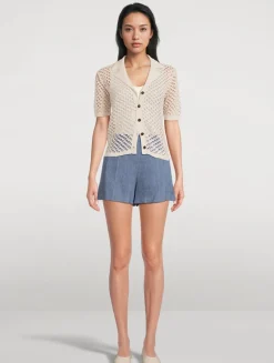 Crochet Camp Shirt