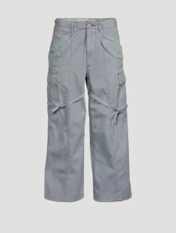 Cropped Cargo Pants