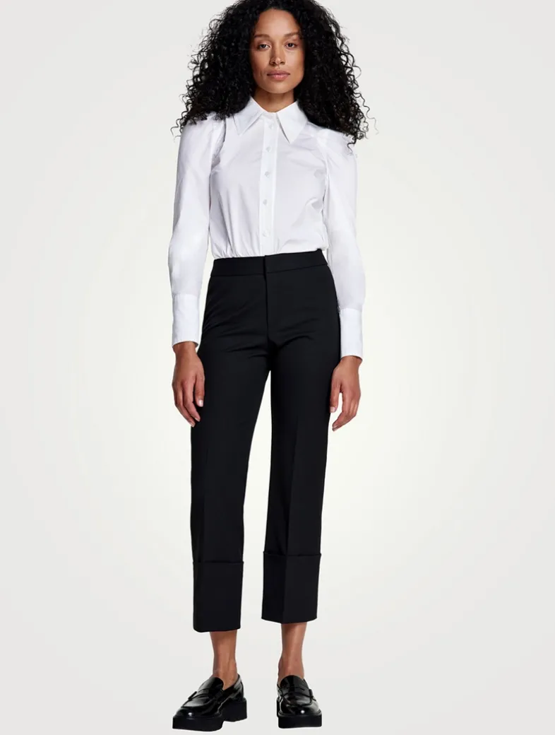 Cuffed Flood Trousers