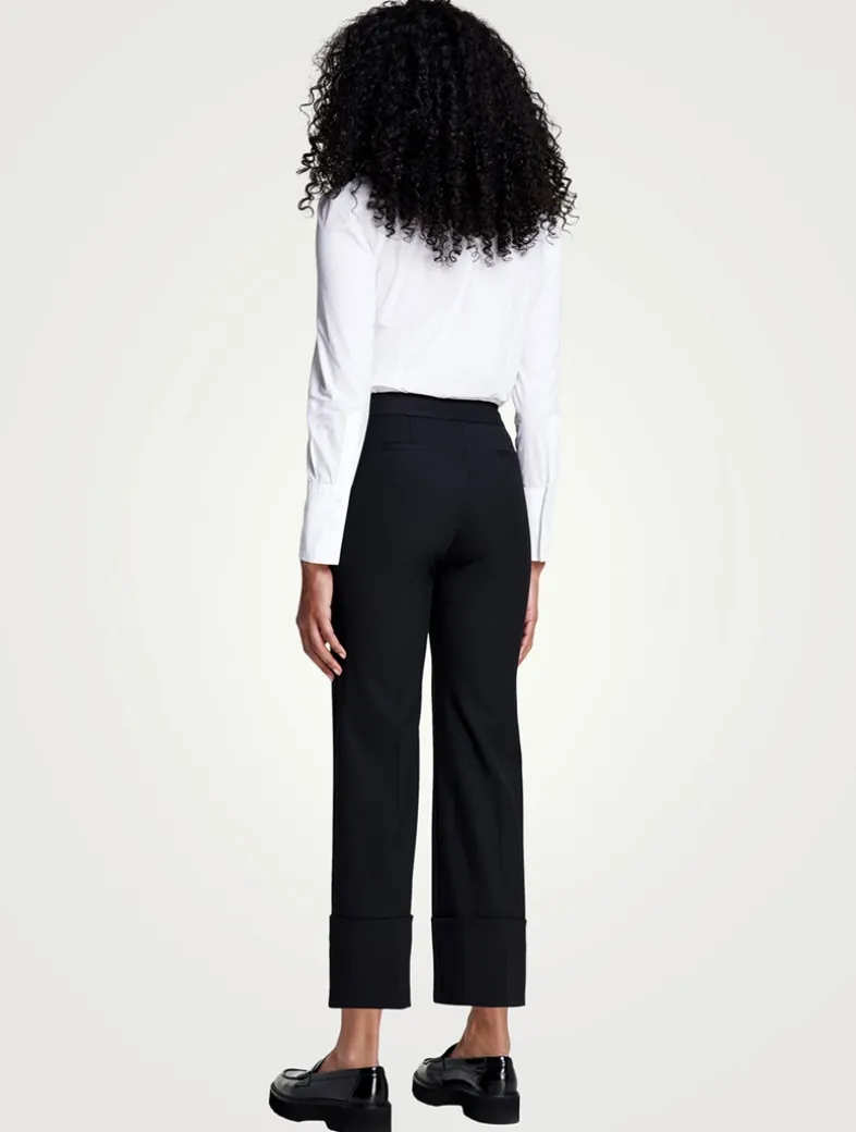 Cuffed Flood Trousers