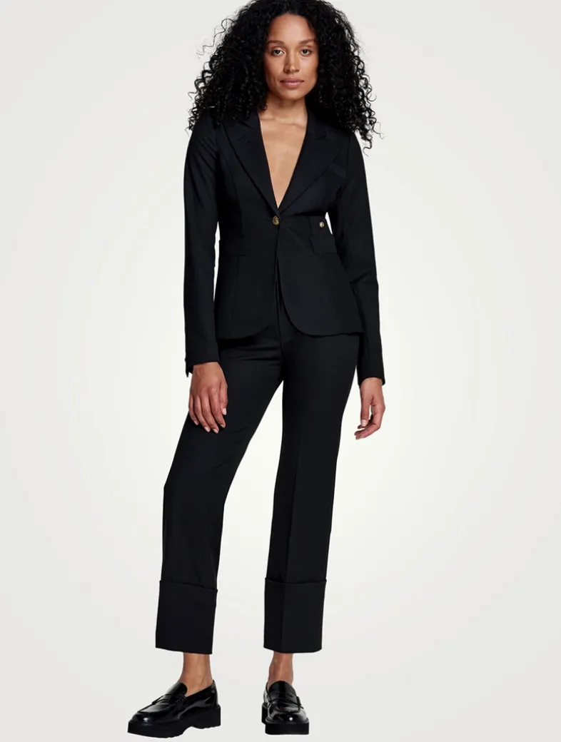 Cuffed Flood Trousers