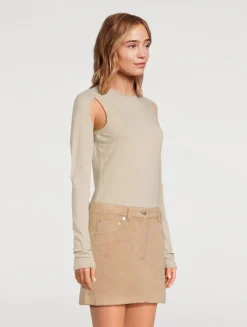 Cut-Out Sweater