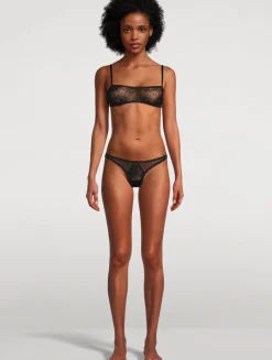 Dahlia Lace Thong