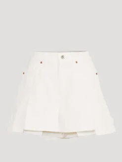 Denim Mix Skort