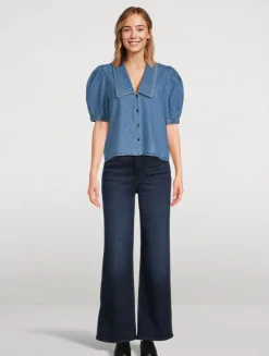 Denim Sailor Blouse
