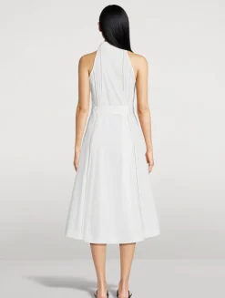 Dorothy Belted Poplin Dress
