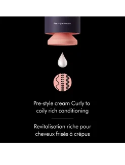 Dyson Chitosan™ Pre-Style Cream, Curly to Coily, Rich Conditioning