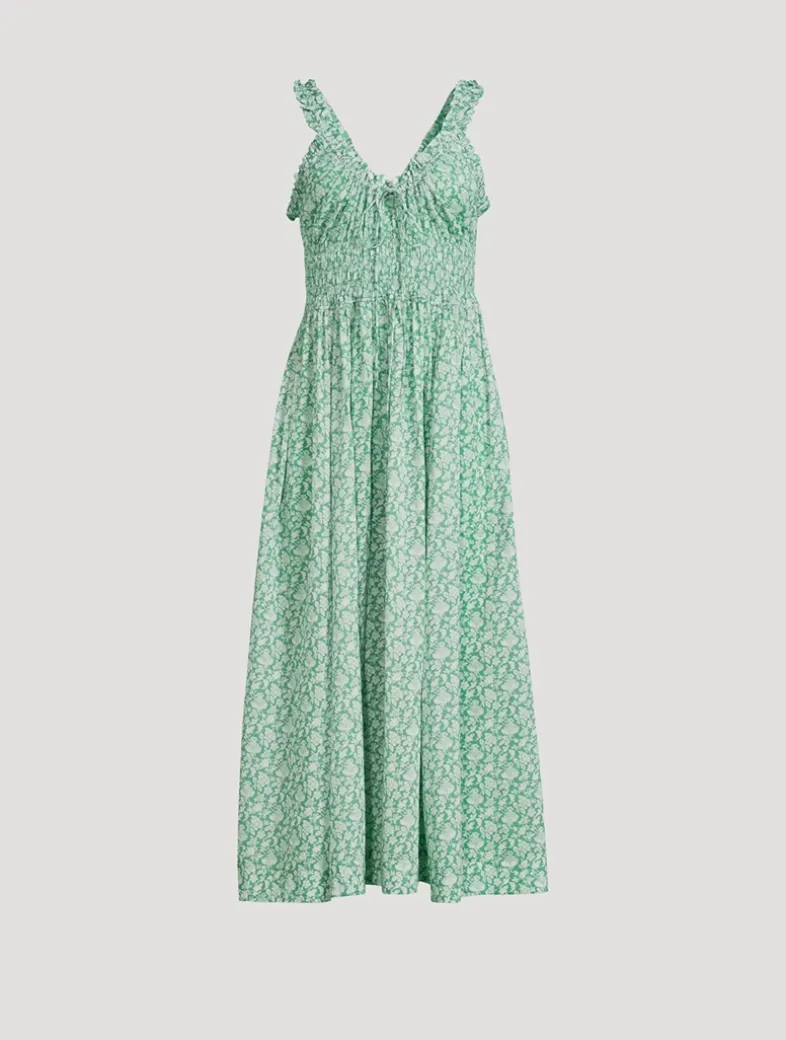 Emmerata Midi Dress In Floral Print