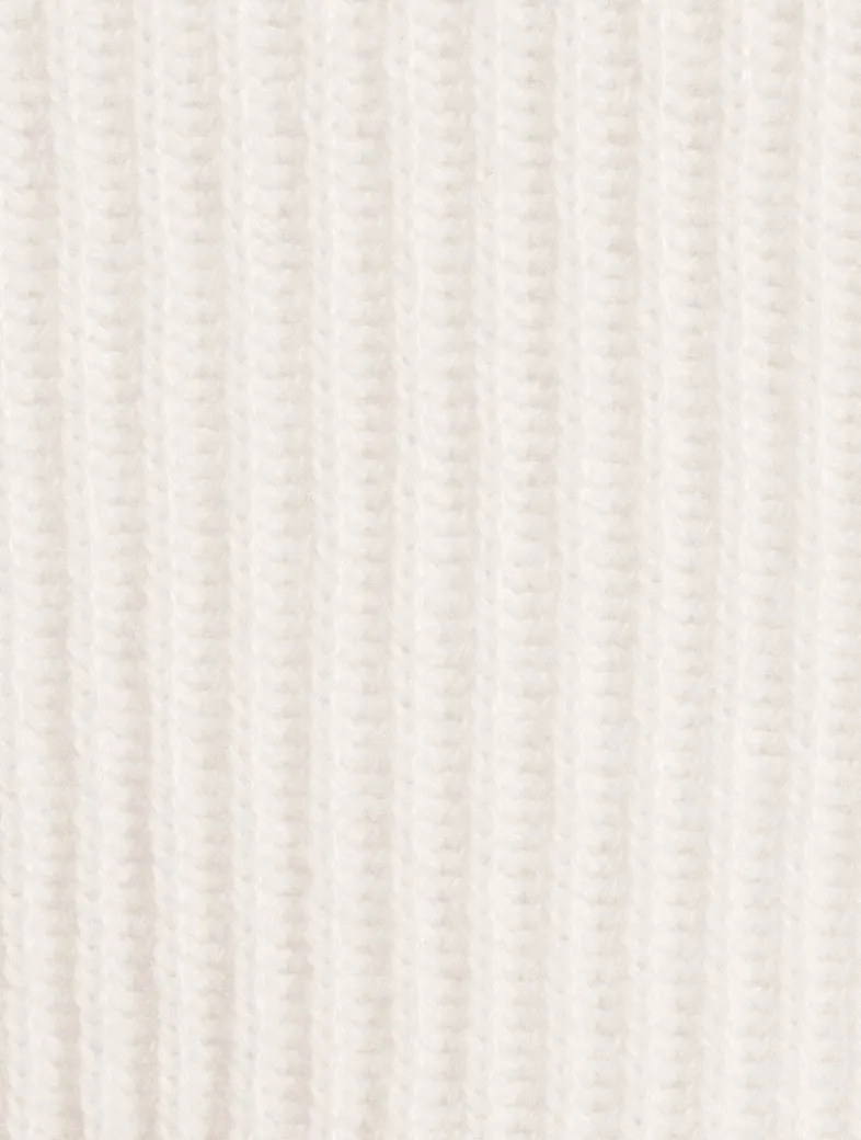 Fair Trade Cashmere Ribbed Turtleneck Sweater