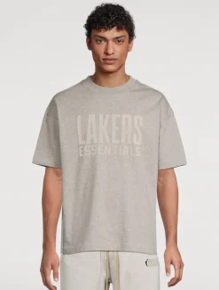 Fear of God Essentials x NBA Lakers T-Shirt